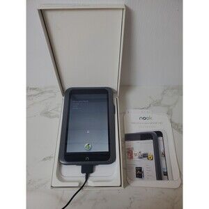 Barnes & Noble Nook HD BNTV400 8GB Tab eReader w cord powers up but won't charge